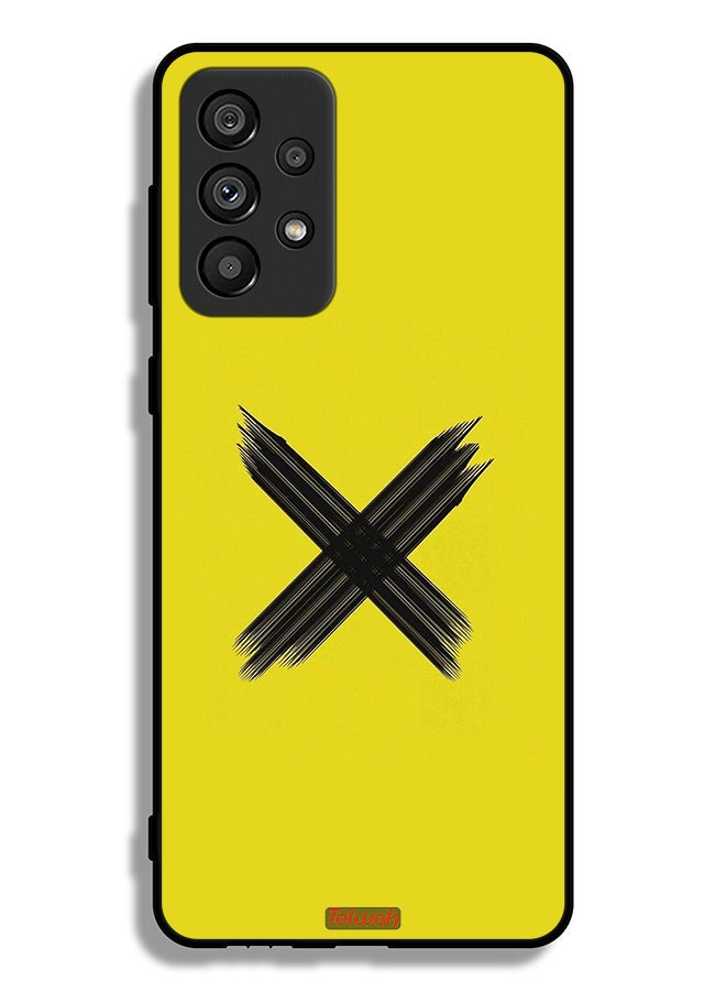 Tolwak Samsung Galaxy A73 5G Protective Case Cover X Pattern - Image 1