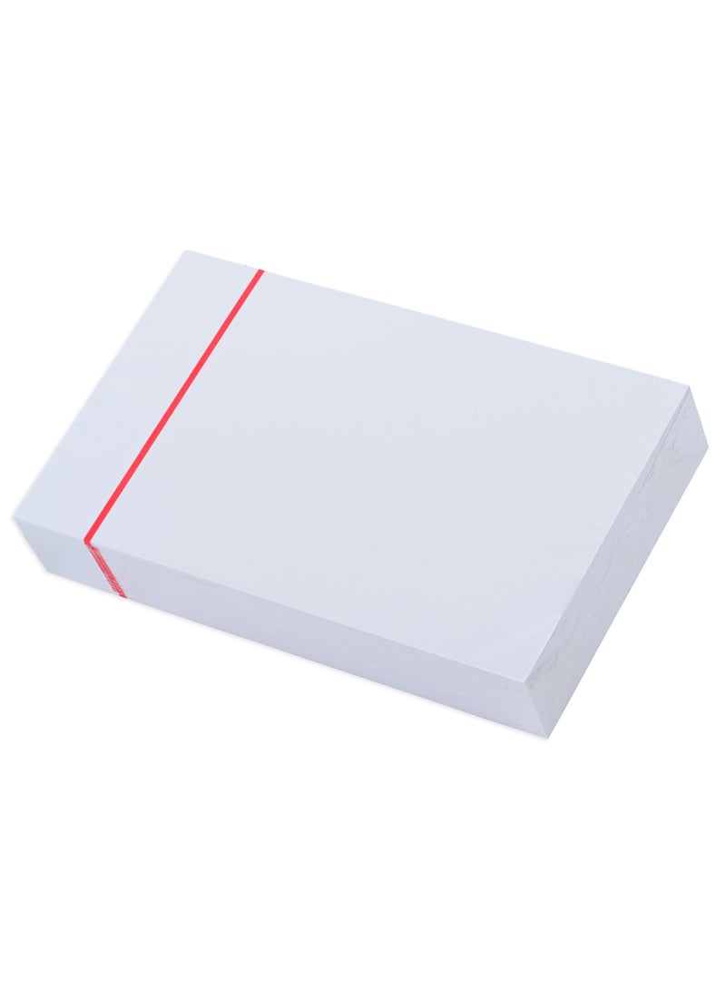 FIS Record/Index Cards, 2 Side Plain, Size 5X3"(12.7x7.62cm) 180gsm, 100 Sheets, Color White-FSIC53-180PWH - Image 4