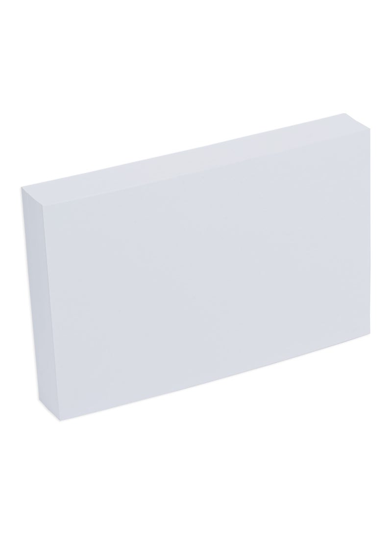 FIS Record/Index Cards, 2 Side Plain, Size 5X3"(12.7x7.62cm) 180gsm, 100 Sheets, Color White-FSIC53-180PWH - Image 3