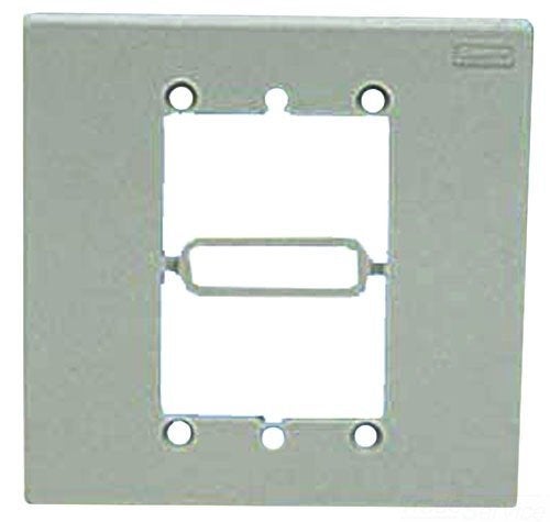 Panduit MIWBAWH 2-Gang In-Wall Box Adapter, White - Image 1