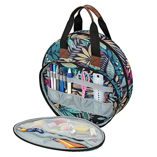 Sunisfa Embroidery Tool Storage Bag Robust 600D Oxford Cloth Great Organizers for Embroidery Enthusiasts for Embroidery Project and Cross Stitch Tools Kits - Image 3