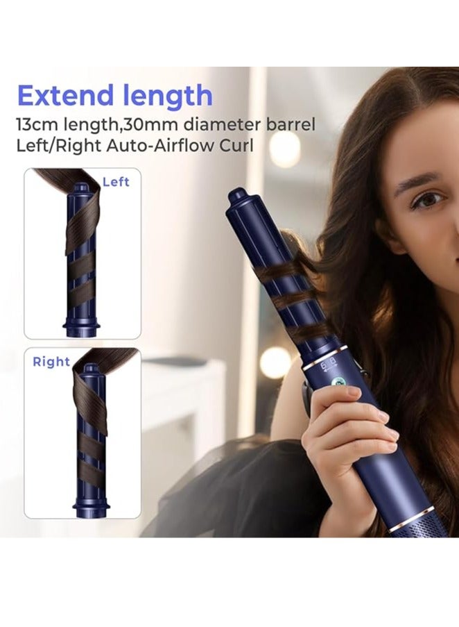 general 5 in 1 Hair Dryer Brush 110000RPM 20m/s Airflow High-Speed Hot Air Brush,0.75LB Aluminum Mini Lightweight Design320 Million Negative Ionic Blow Dryer Brush Hair Styler Curling Iron,Thermal Brush Set - Image 2