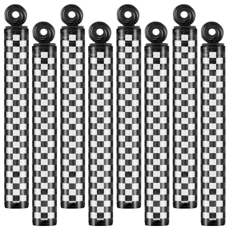 Rotatingpals 32 Pcs Checkered Bubble Wands Black and White Checkered Bubble Wand Race Car Party Favors for Adult Summer Activity Race Car Birthday Goodie Bag Stuffers Gifts Wedding Supplies - Image 3