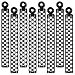 Rotatingpals 32 Pcs Checkered Bubble Wands Black and White Checkered Bubble Wand Race Car Party Favors for Adult Summer Activity Race Car Birthday Goodie Bag Stuffers Gifts Wedding Supplies - Image 2
