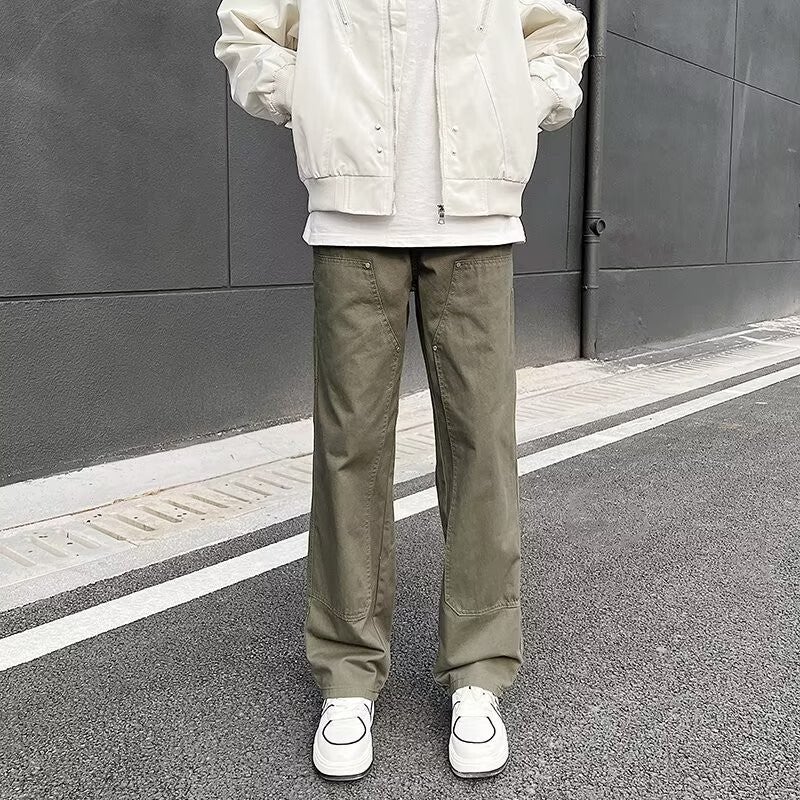 Unisex Classic Denim Jeans Loose Fit Daily Outdoor Wear - Image 5