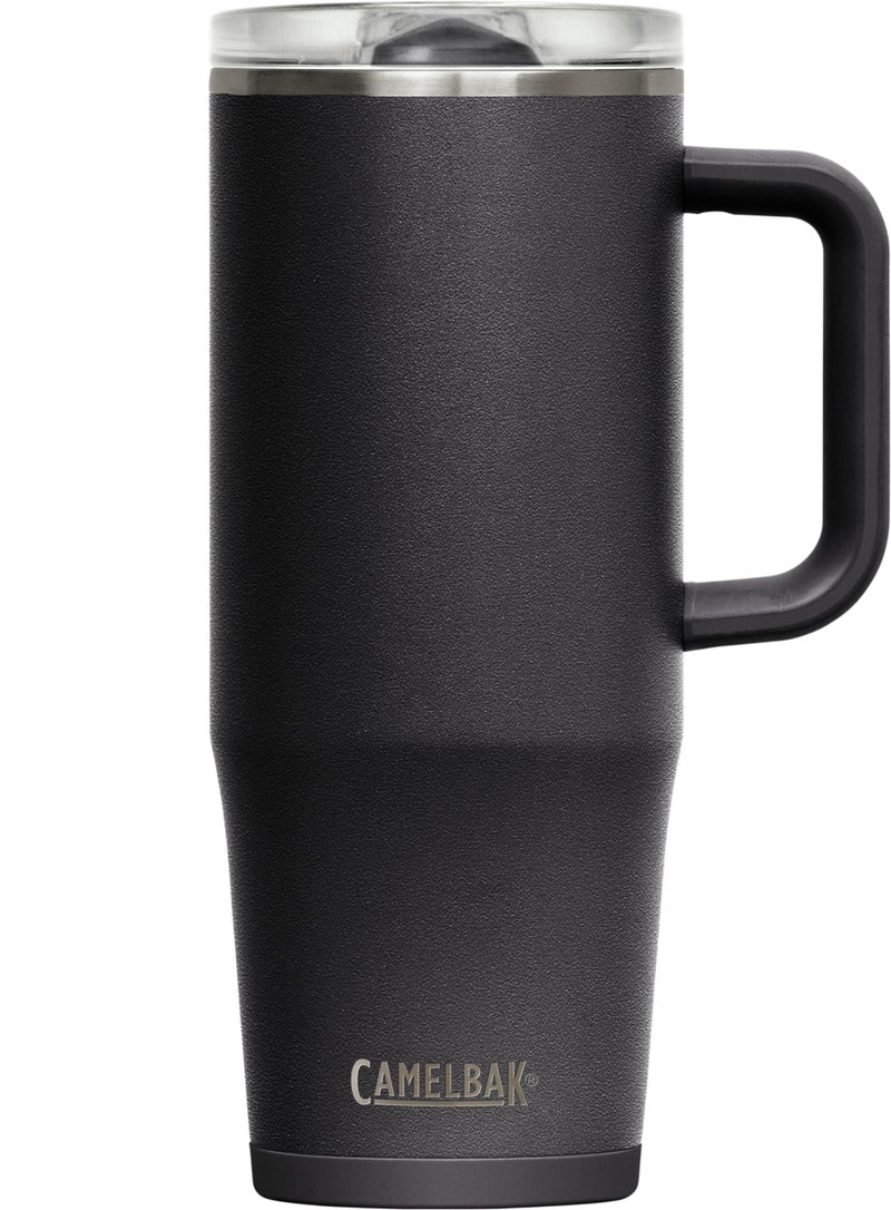 CamelBak Thrive Insulated Stainless Steel Mug Leak Resistant Design for Hot and Cold Drinks and Everyday Travel 32oz Black - Image 2