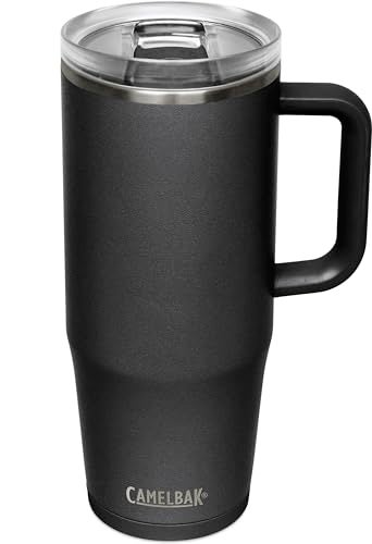 CamelBak Thrive Insulated Stainless Steel Mug Leak Resistant Design for Hot and Cold Drinks and Everyday Travel 32oz Black - Image 3
