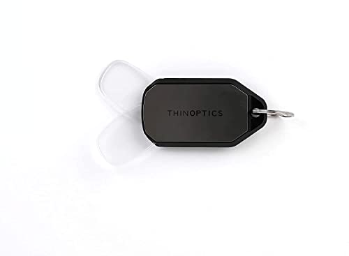 ThinOptics unisex adult Keychain Case + Reading Glasses, Clear, 44 mm US - Image 3