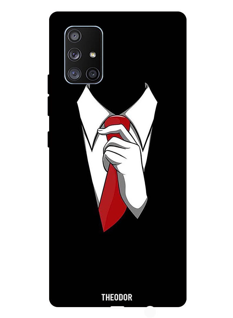 Theodor Protective Case Anti ScratchShockproof Cover For Samsung A71 5G Men Suit - Image 1