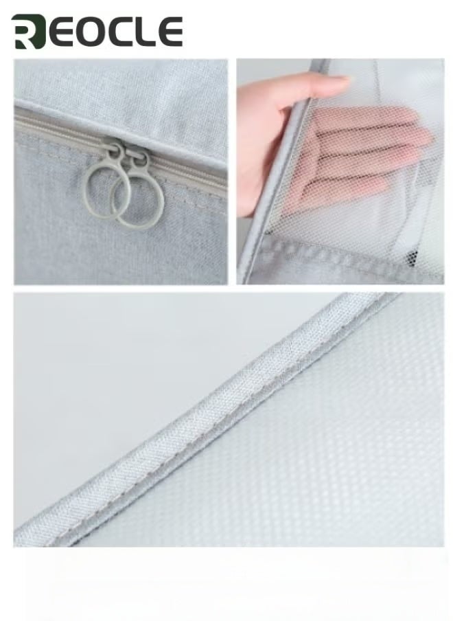 REOCLE 7 Set Packing Cubes for Travel Lightweight Luggage Organizer Packing Organizers Travel Foldable Luggage Organizers Storage Bag - Image 3