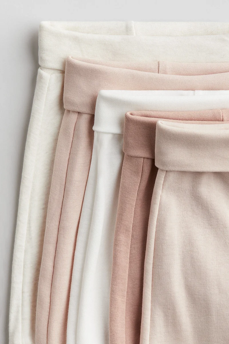 اتش اند ام بنطلون من القطن - عبوة من 5 قطع