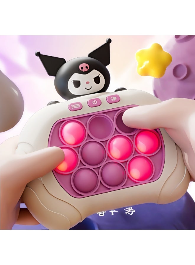 Pop Fidget Games for Kids, Handheld Quick Push Bubble Toy, Push Bubble Pop Puzzle Game, More Challenging Travel Portable Puzzle Game Machine for Kids Girl Boy Birthday Gift - Image 1