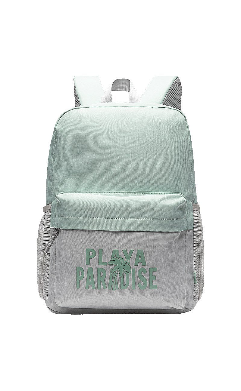 ANTA Unisex Backpack Grey/Light Green-LIFESTYLE