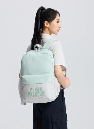 انتا حقيبة ظهر أنتا للجنسين رماديأخضر فاتح