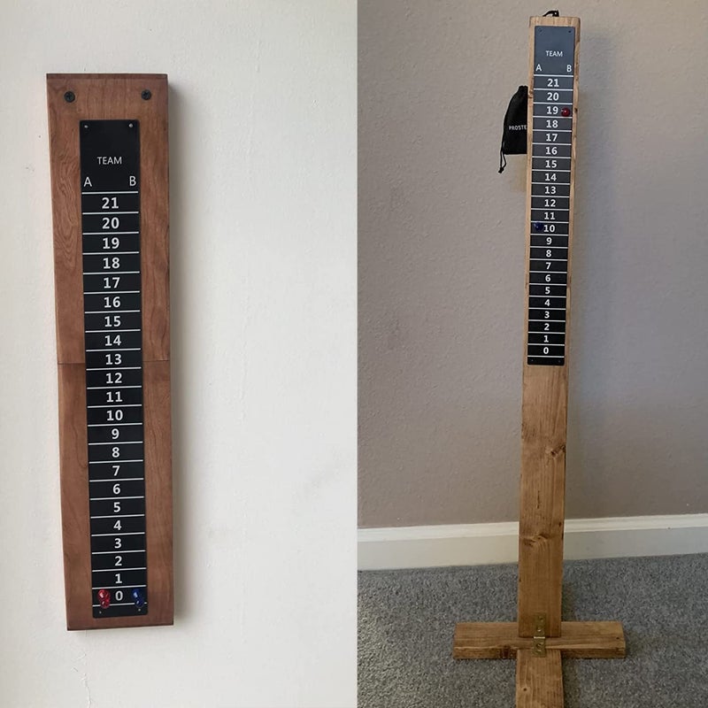 IParts Cornhole Game Steel Scoreboard with Magnetic Score Keepers, Applicable to Ladder Toss Game as Well - Image 4