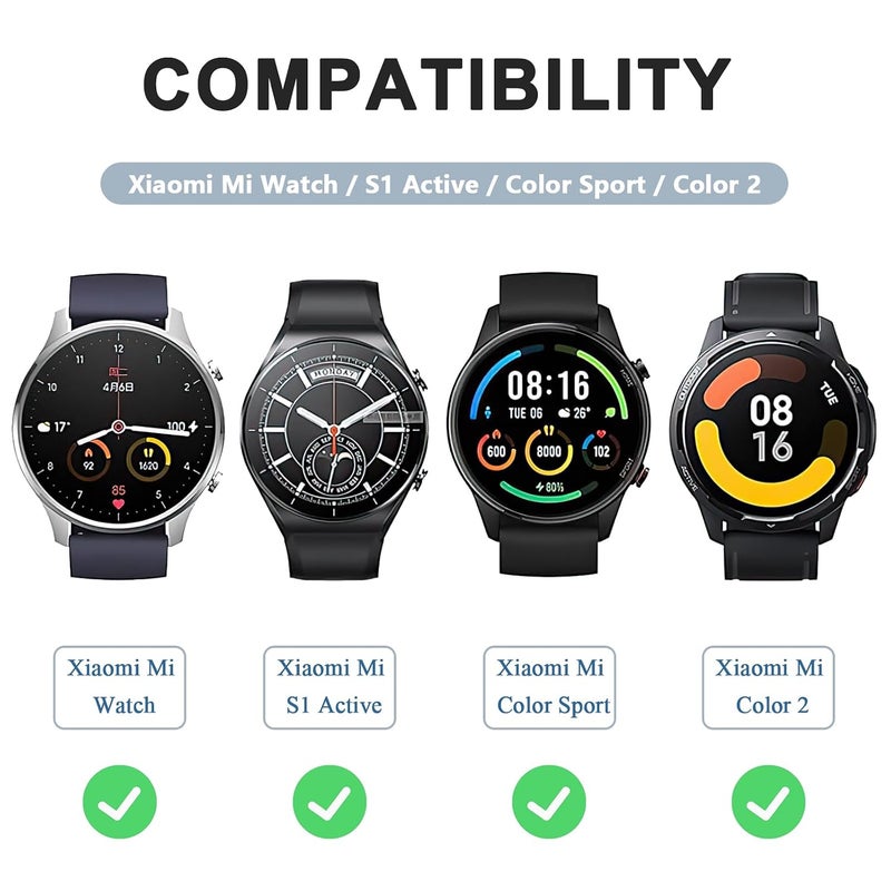 Mugust Charger for Xiaomi Mi Watch/S1 Active/Colour Sport/Color2 - Replacement USB Charging Cable for Smart Watch Accessories (100 cm) - Image 2
