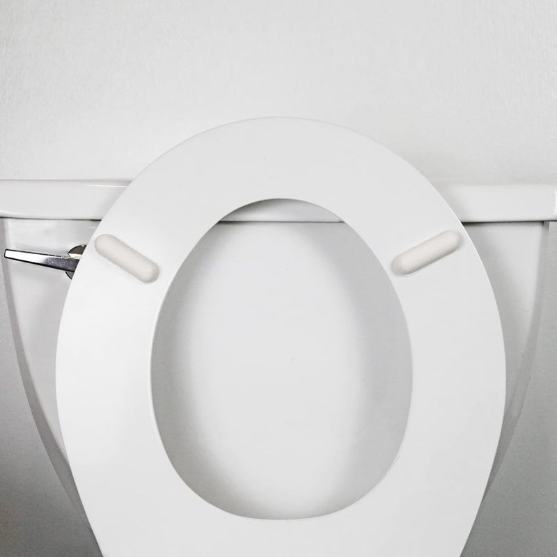 Danco 10062 Universal Toilet Seat Bumper, For Use With Toilet Seats, Rubber, White - Image 3
