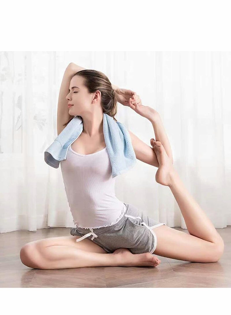 Hand Towels, 4 Pcs 100% Cotton Face Towels Ultra Soft and Highly Absorbent Washcloth Towel - Image 5