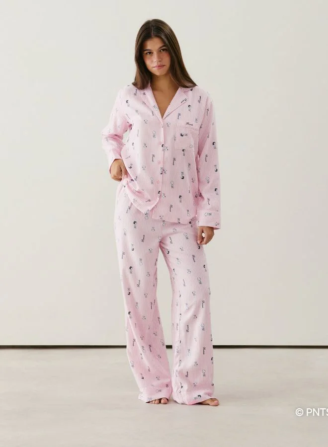 انديز بنطلون الفانيلا سنوبي