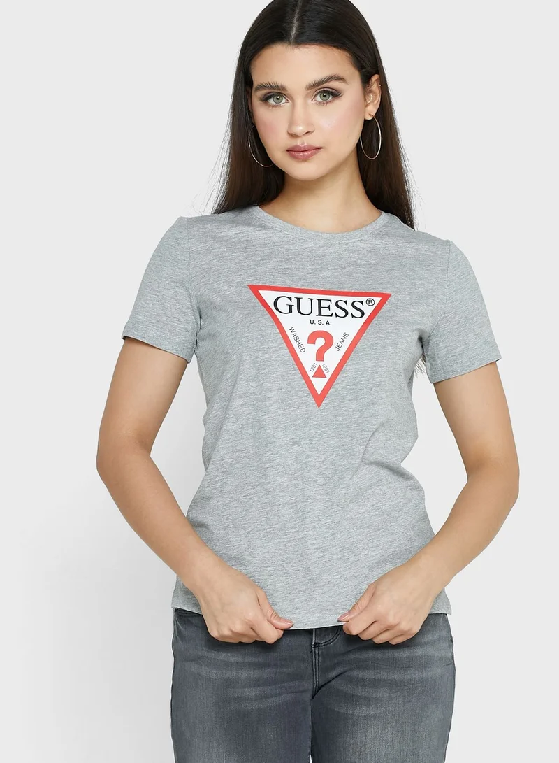 GUESS Crew Neck T-Shirt
