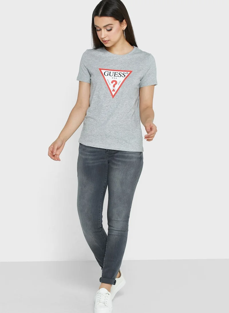 GUESS Crew Neck T-Shirt