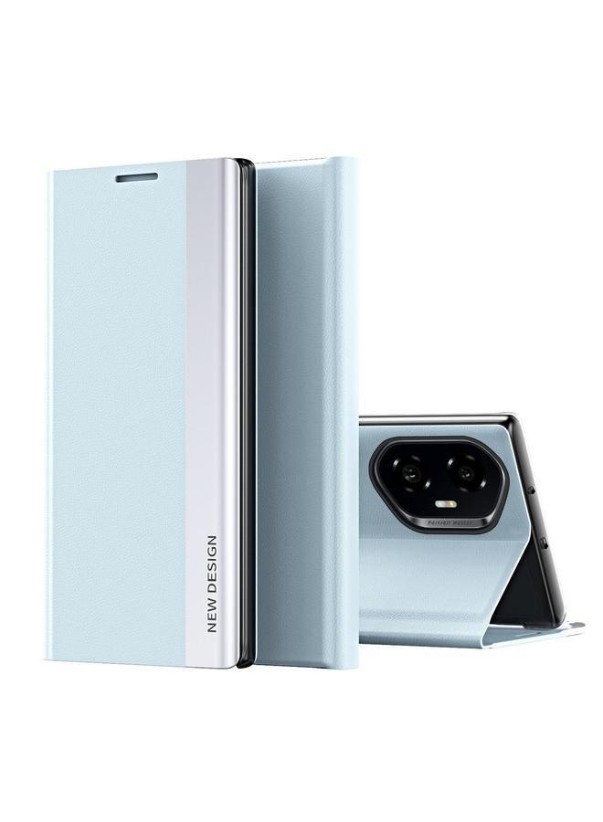 S-TOP Case For Honor 300 Side Electroplated Adsorption Leather Phone Case - Image 1