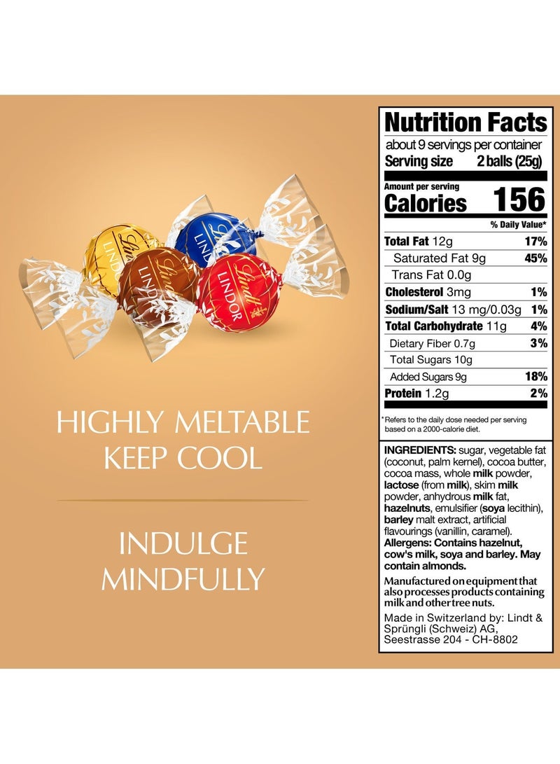 Lindt صندوق هدايا شوكولاتة ليندور المتنوعة - Image 2