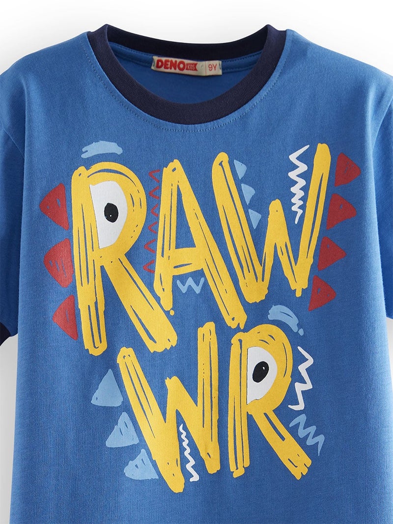 Denokids 2 Pack Boy Navy Blue&Blue T-shirts - Image 5