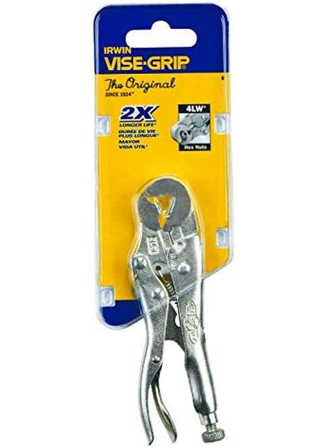 IRWIN Vise Grip Original 4" Locking Wrench With Wire Cutter Item 8 - Image 3