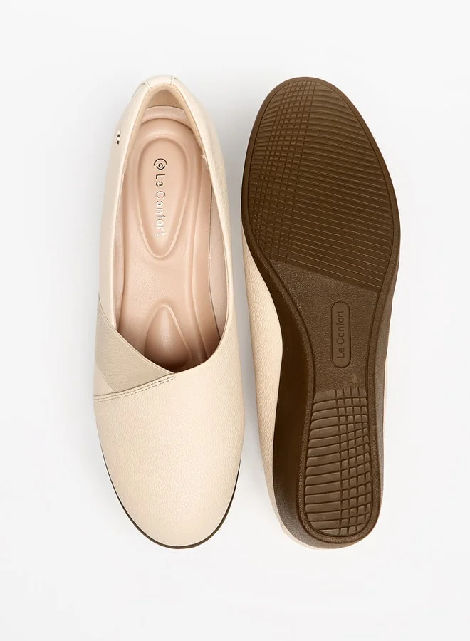 Le Confort Women Solid Slip-On Shoes with Wedge Heels