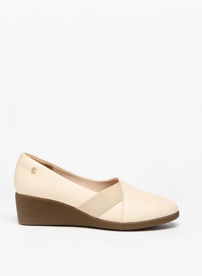Le Confort Women Solid Slip-On Shoes with Wedge Heels