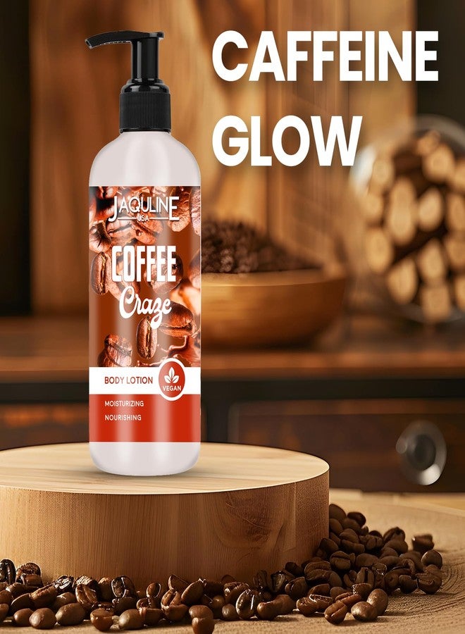 Jaquline USA Coffee Craze Body Lotion For Men and Women,250ml| Tones & Soothes Skin|Provides Intense Nourishement| Suitable for all skin types - Image 2