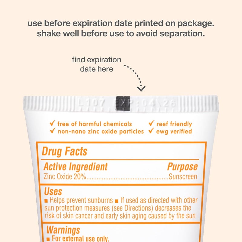 think! Thinkbaby SPF 50+ Baby Sunscreen, 6 Oz. – Safe, Natural Mineral Sun Cream for Babies - Water Resistant – Broad Spectrum UVA/UVB Sun Protection – Vegan Sunscreen for Kids - Image 5