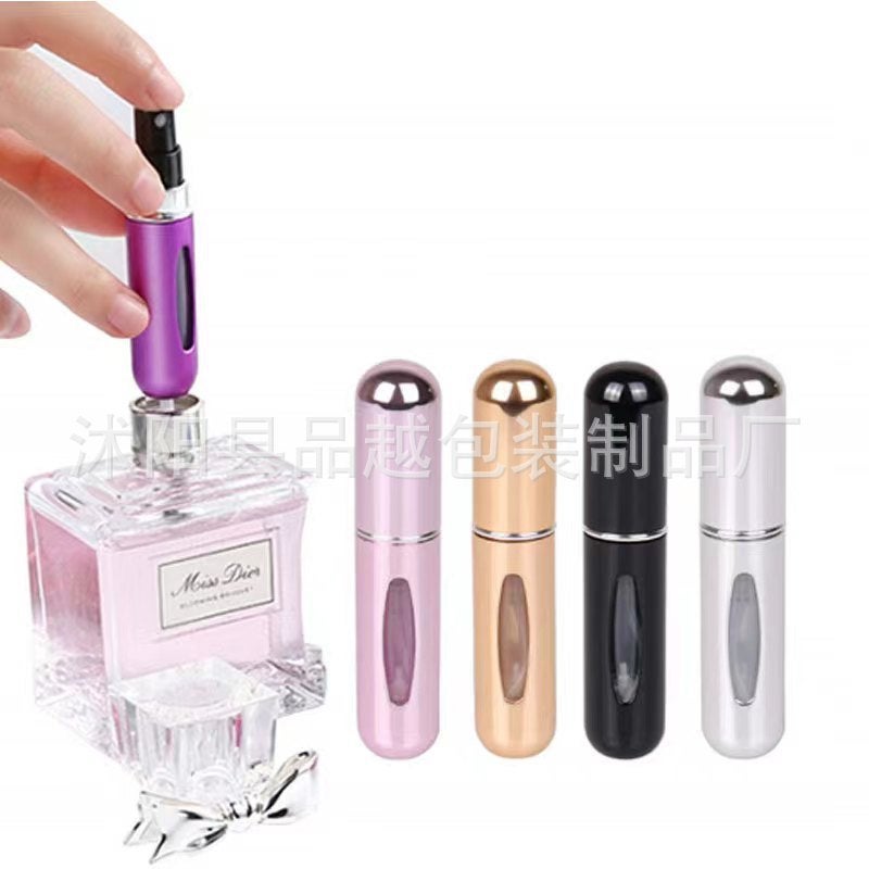 5Ml Bottom Filling Perfume Bottles Rechargeable Cycle Spray Bottle Cosmetic Bottle Travel Portable Perfume Sample Bottle - Image 2