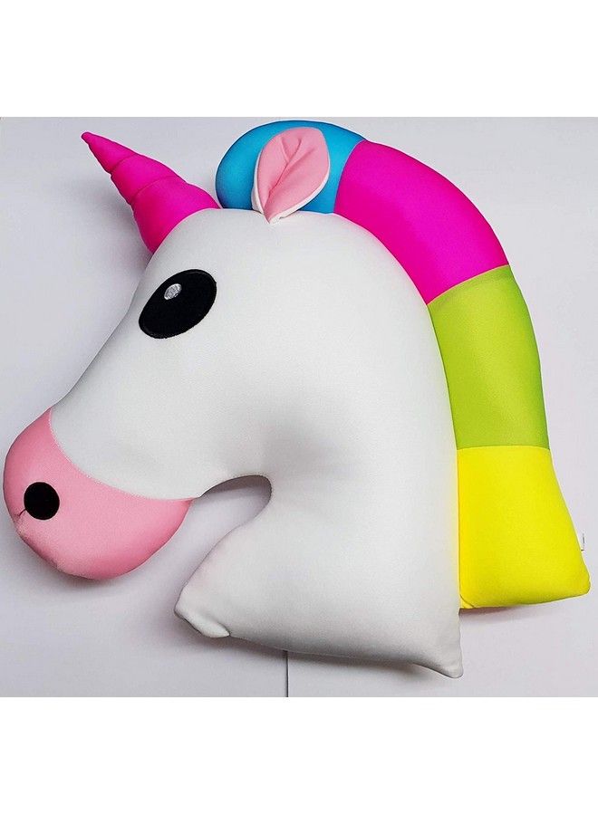 FunBlast Unicorn Neck Pillow Soft Plush Unicorn Stuffed Toy Animal Neck Pillow Cushion For Girls;Kids Pack Of 1 - Image 4