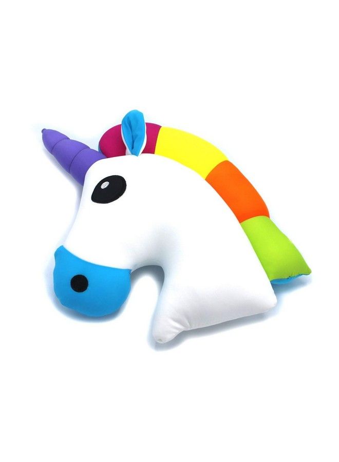 FunBlast Unicorn Neck Pillow Soft Plush Unicorn Stuffed Toy Animal Neck Pillow Cushion For Girls;Kids Pack Of 1 - Image 3