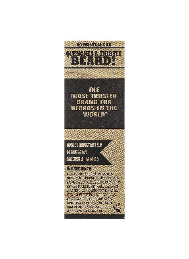Honest Amish - Honest Amish, Pure Beard Oil, Unscented, 2 fl oz (60 ml) - Image 1