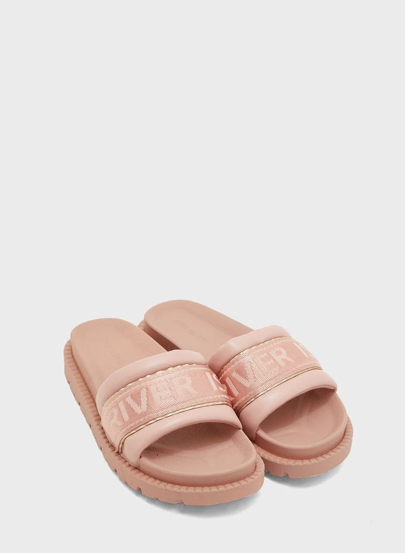RIVER ISLAND One Strap Flip Flops