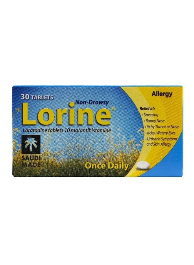 LORINE 10MG TAB 30S