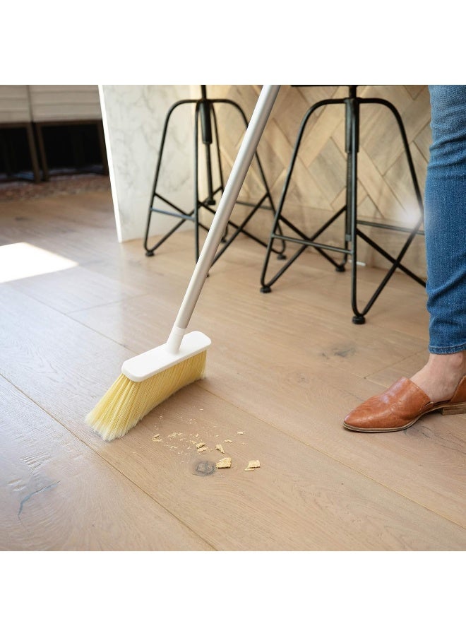 Full Circle Service Bamboo Broom, White - Image 2