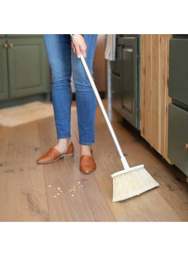 Full Circle Service Bamboo Broom, White - Image 3