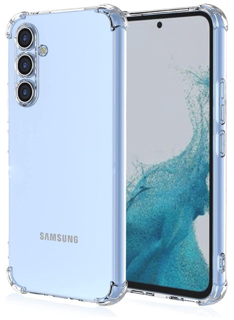 Samsung Galaxy A35 Clear Cover Case soft TPU Transparent Back Protective Case shock Absorbent Reinforced Corner for Samsung Galaxy A35 5G Clear