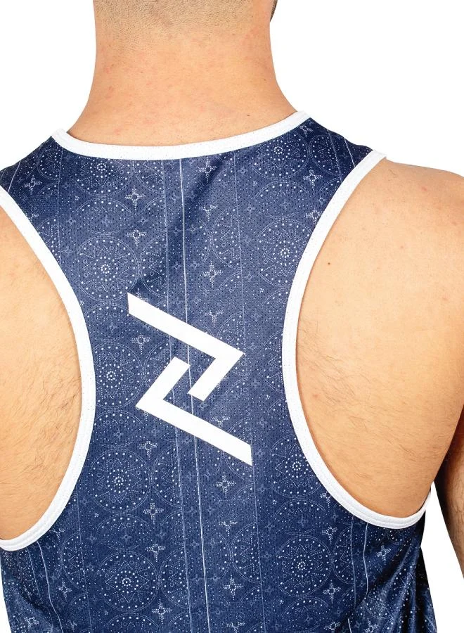 ZAECY Men's Power-Mesh Muscle Tank Top