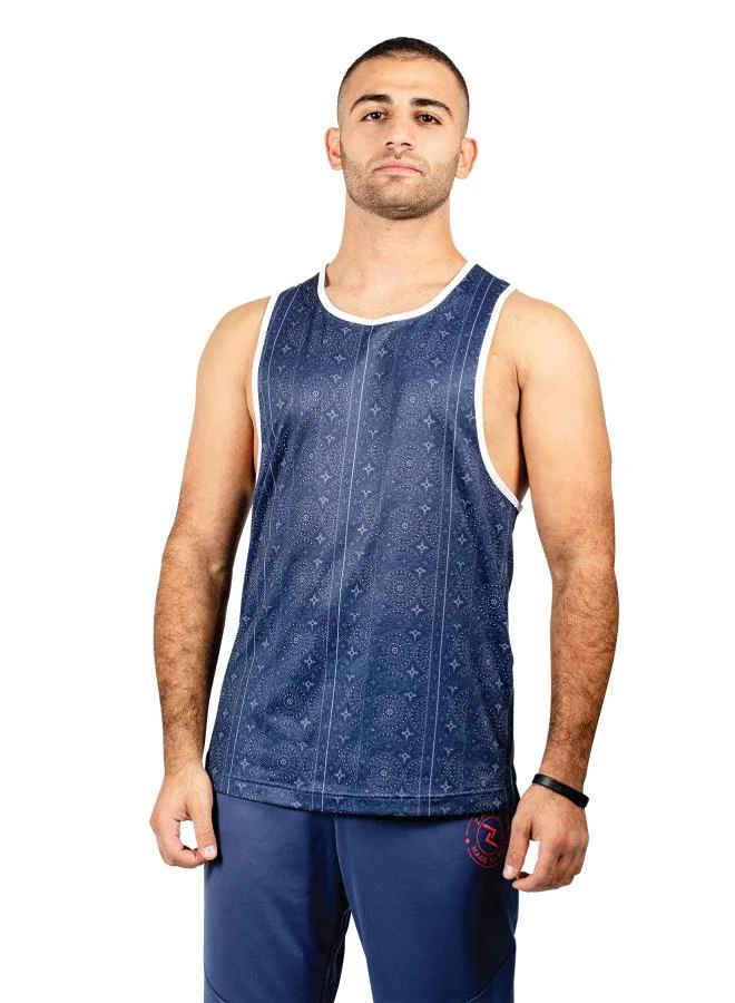 ZAECY Men's Power-Mesh Muscle Tank Top