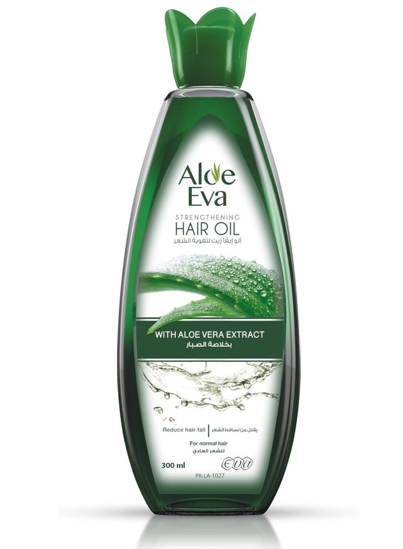 Aloe Eva Strengthening Hair Oil for Reduce Hair Fall 300ml - Image 1