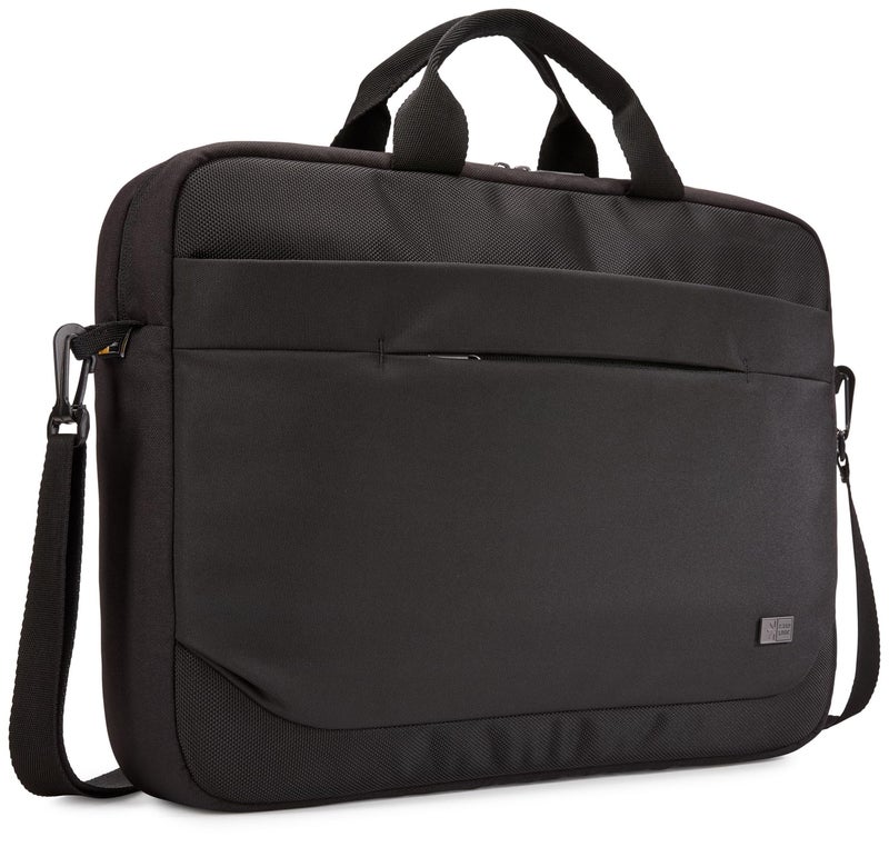 Case Logic Advantage 15.6" Attaché-Black, 15.2 x 1.2 x 10.4 in - Image 1