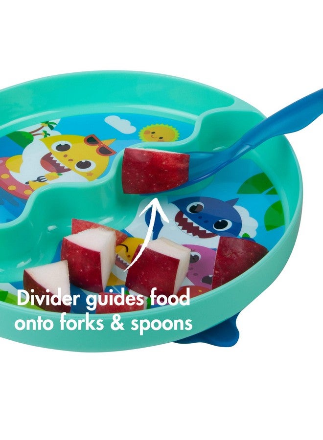 ذا فيرست ييرز أطباق شفط مقسمة من بينكفونغ بيبي شارك من ذا فيرست ييرز - أطباق أطفال آمنة للاستخدام في غسالة الأطباق مع أكواب شفط - أساسيات تغذية الطفل للأطعمة الصلبة في مرحلة الفطام الذاتي - Image 4