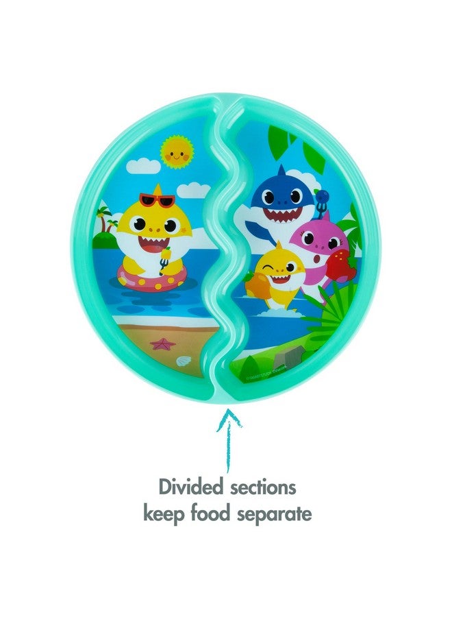 ذا فيرست ييرز أطباق شفط مقسمة من بينكفونغ بيبي شارك من ذا فيرست ييرز - أطباق أطفال آمنة للاستخدام في غسالة الأطباق مع أكواب شفط - أساسيات تغذية الطفل للأطعمة الصلبة في مرحلة الفطام الذاتي - Image 3