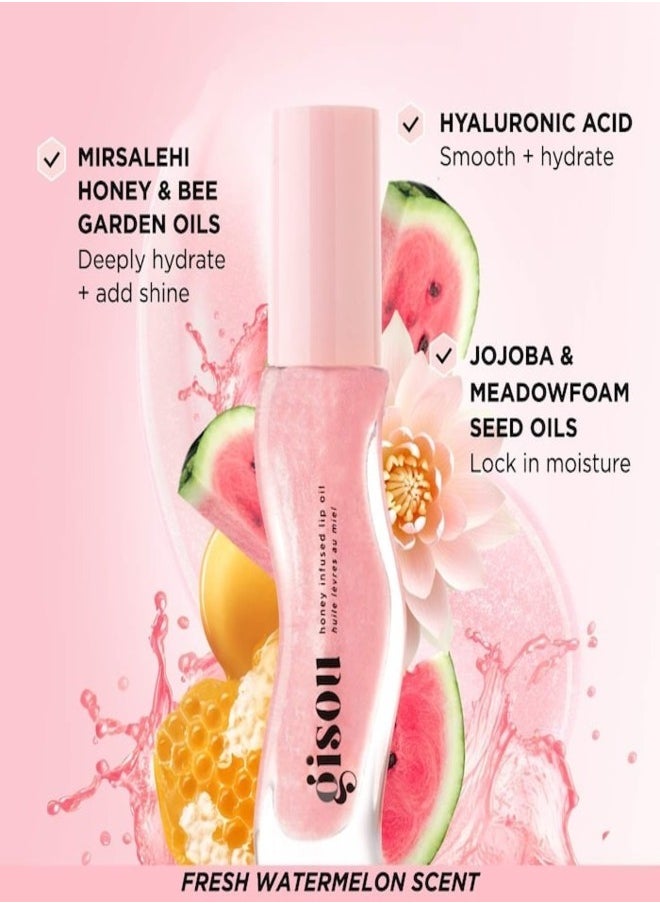 Gisou GISOU Honey Gloss Hydration Trio Set 78ml – Nourishing Hair & Lip Care  - Image 4