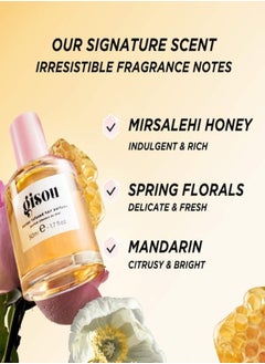 Gisou GISOU Honey Gloss Hydration Trio Set 78ml – Nourishing Hair & Lip Care  - Image 2